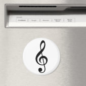 Muzieksymbool Treble Clef G-Clef Magneet (Insitu (Vaatwasser))