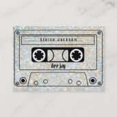  muziektapeontwerp visitekaartje (Voorkant)