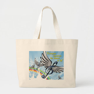 Muziektas Grote Tote Bag