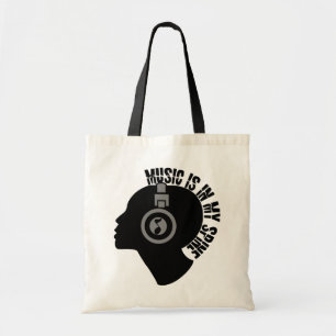 Muziektas - kies stijl en kleur tote bag