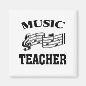 MUZIEKTEACHER MAGNEET (Voorkant)