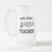 MUZIEKTEACHER MATGLAS BIERPUL (Links)