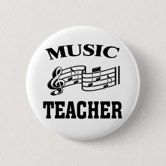MUZIEKTEACHER RONDE BUTTON 5,7 CM