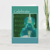 Muziektekenaarten op zaterdag, modern kaart (Voorkant)