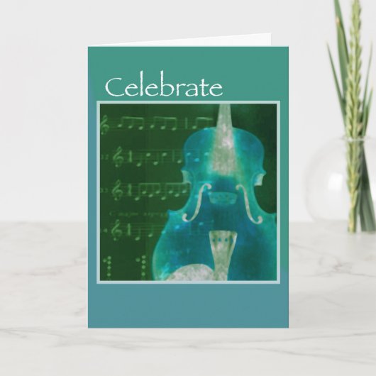 Muziektekenaarten op zaterdag, modern kaart (Voorkant)