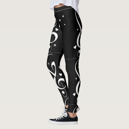 **MUZIEKTEKENS** LEGGINGS (Links)