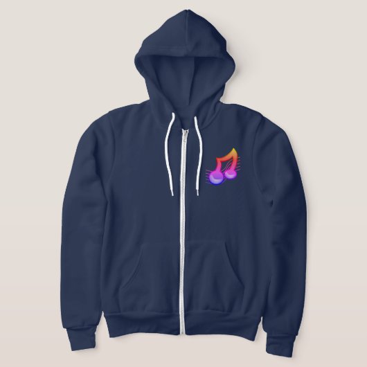 Muziektekiemen Hoodie (Laagn)