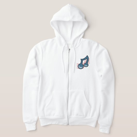 Muziektekiemen Hoodie (Laagn)