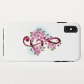 Muziektekiemen met Sakura bloemen Case-Mate iPhone Case (Achterkant (horizontaal))