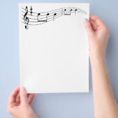 Muziektekst Flyer (Hand)