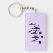 Muziektekst Sleutelhanger (Voorkant)