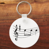 Muziektekst Sleutelhanger (Voorkant)