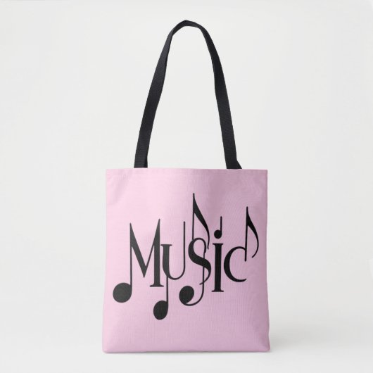 Muziektekst Tote Bag (Voorkant)