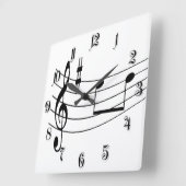 Muziektekst Vierkante Klok (Hoek)