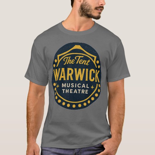 Muziektheater van Warwick - Warwick, RI T-shirt (Voorkant)