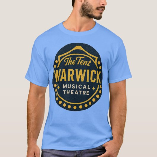 Muziektheater van Warwick - Warwick, RI T-shirt (Voorkant)