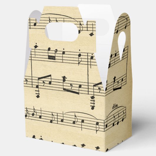 Muziekthema Bedankdoosjes (Geopend)