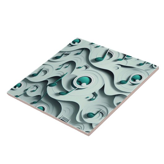 Muziekthema Emerald Tegeltje (Zijkant)