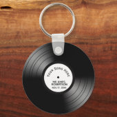 Muziekthema Favors Sleutelhanger (Achterkant)