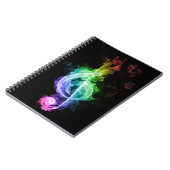 muziekthema notitieboek (Linkerzijde)