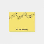 Muziekthema Plaats opmerkingen Post-it® Notes (Voorkant)