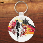 muziekthema sleutelhanger (Voorkant)