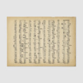 Muziekthema Tissuepapier (Voorkant)