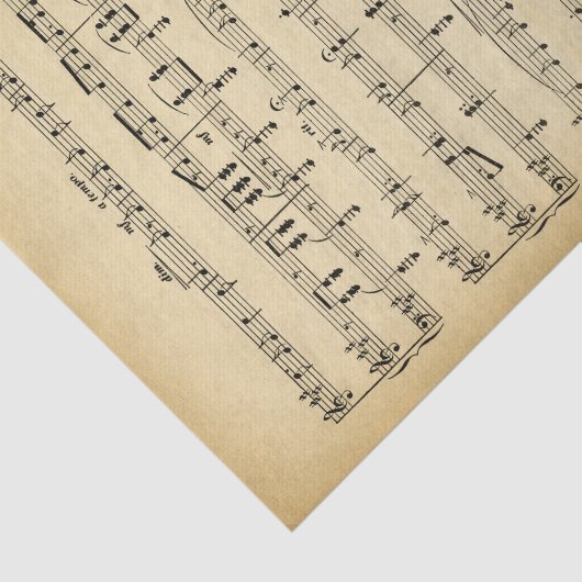 Muziekthema Tissuepapier (Detail)