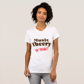 Muziektheorie Oh Ja T-shirt (Voorkant volledig)