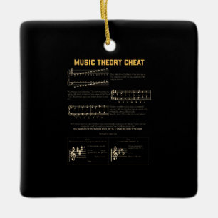 Muziektheorieafbeelding Keramisch Ornament