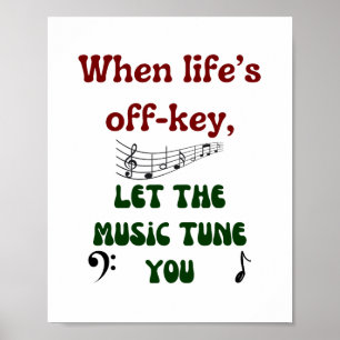 Muziektherapie Poster