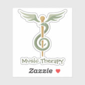 Muziektherapie Sticker (Vel)