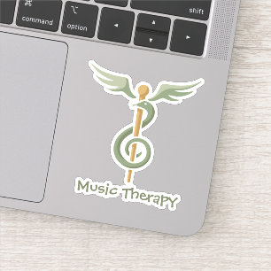 Muziektherapie Sticker