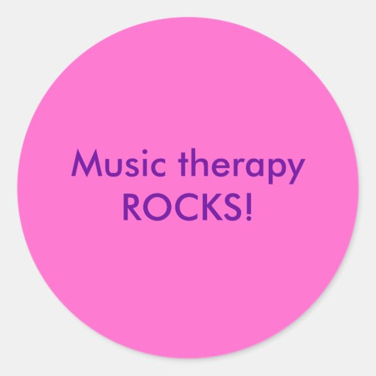 Muziektherapie stickers (Voorkant)