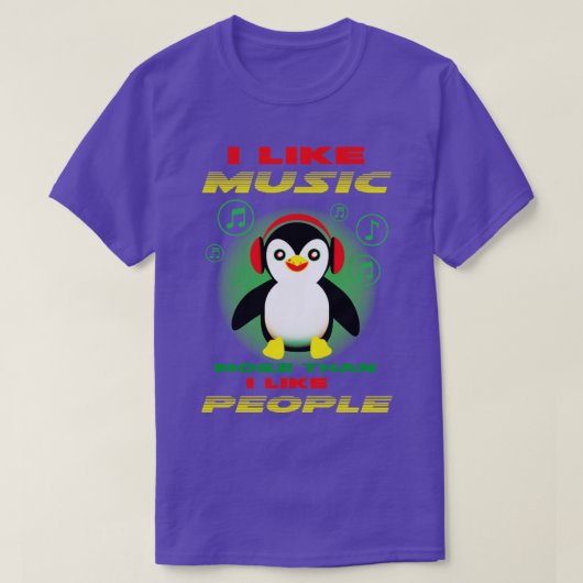 Muziektherapie T-shirt (Design voorkant)