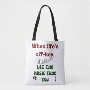 Muziektherapie: Tote Bag