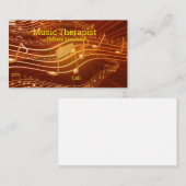Muziektherapie Visitekaartje (Voorkant / Achterkant)