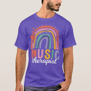 Muziektherapienota's -  muziektherapeut t-shirt