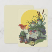  muziektijdschrift Hoesje Art, Etude Frog Choir (Voorkant / Achterkant)