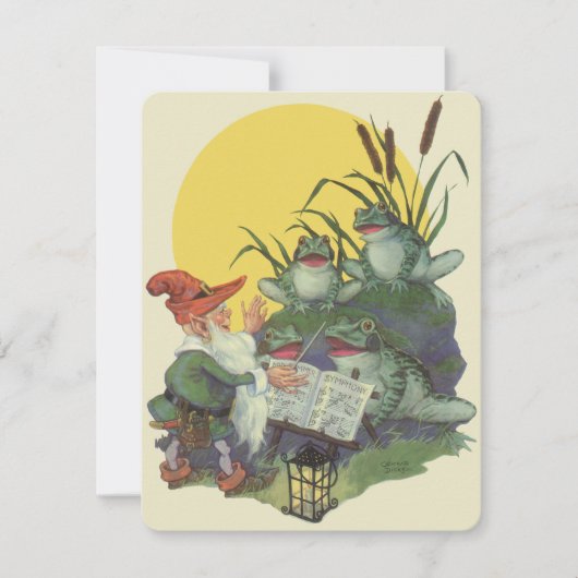  muziektijdschrift Hoesje Art, Etude Frog Choir (Voorkant)