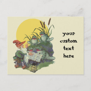 muziektijdschrift Hoesje Art, Etude Frog Choir Briefkaart