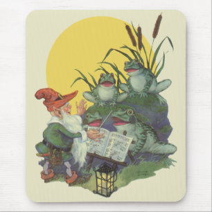 muziektijdschrift Hoesje Art, Etude Frog Choir Muismat