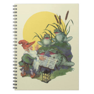 muziektijdschrift Hoesje Art, Etude Frog Choir Notitieboek