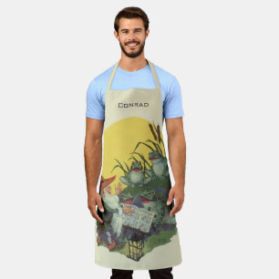  muziektijdschrift Hoesje Art, Etude Frog Choir Schort