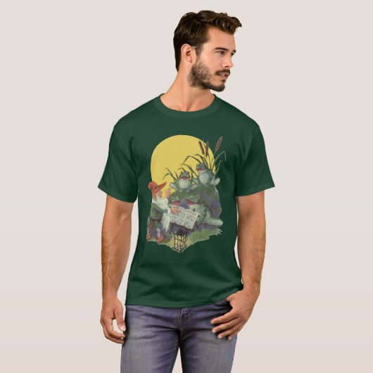  muziektijdschrift Hoesje Art, Etude Frog Choir T-shirt (Voorkant volledig)