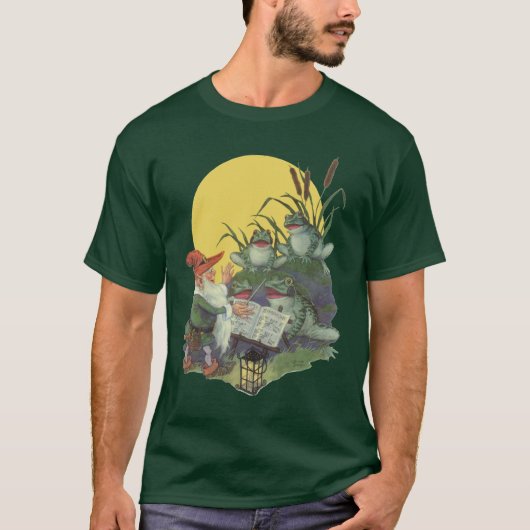  muziektijdschrift Hoesje Art, Etude Frog Choir T-shirt (Voorkant)