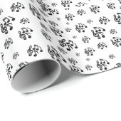 Muziektoetsen — Verpakkingspapier Cadeaupapier (Rol Hoek)