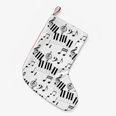 Muziektoetsenbord Piano Note Rest Treble Clef Kleine Kerstsok (Voorkant (Hangend))