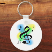 Muziektunes Sleutelhanger (Voorkant)