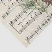 Muziekvellen nemen nota van het Plant dat uit elka Tissuepapier (Detail)